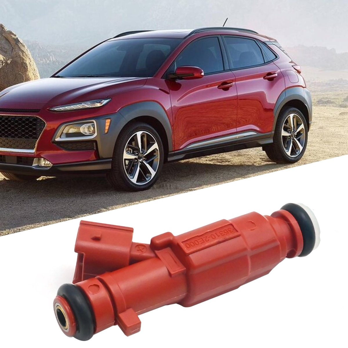 35310-2e000 Fuel Injectors Assembly Replacement For Hyundai Kona 2018 2021 Elantra 2011 2020 Kia Seltos 2022 Forte 2014 Soul