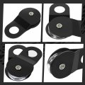 10 Ton 22000 Lbs Snatch Block And Tackle Pulley System For Offroad Recovery Works With Steel Cable 5 16 In To 1 2 Synthetic