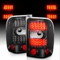 Amerilite Black Led Replacement Brake Tail Lights For 2001-2011 Ford Ranger Passenger And Driver Side