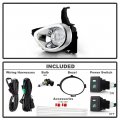 Acanii For 2005-2006 Honda Crv Cr-v Chrome Trim Bumper Fog Lights Lamps W Switch Assembly Driver Passenger Side