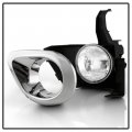 Acanii For 2005-2006 Honda Crv Cr-v Chrome Trim Bumper Fog Lights Lamps W Switch Assembly Driver Passenger Side