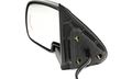 Kool Vue Mirror For 2003-2004 Chevrolet Silverado 2500 Fits Gmc Sierra With 1 Paintable And Textured Black Cap Heated Power 