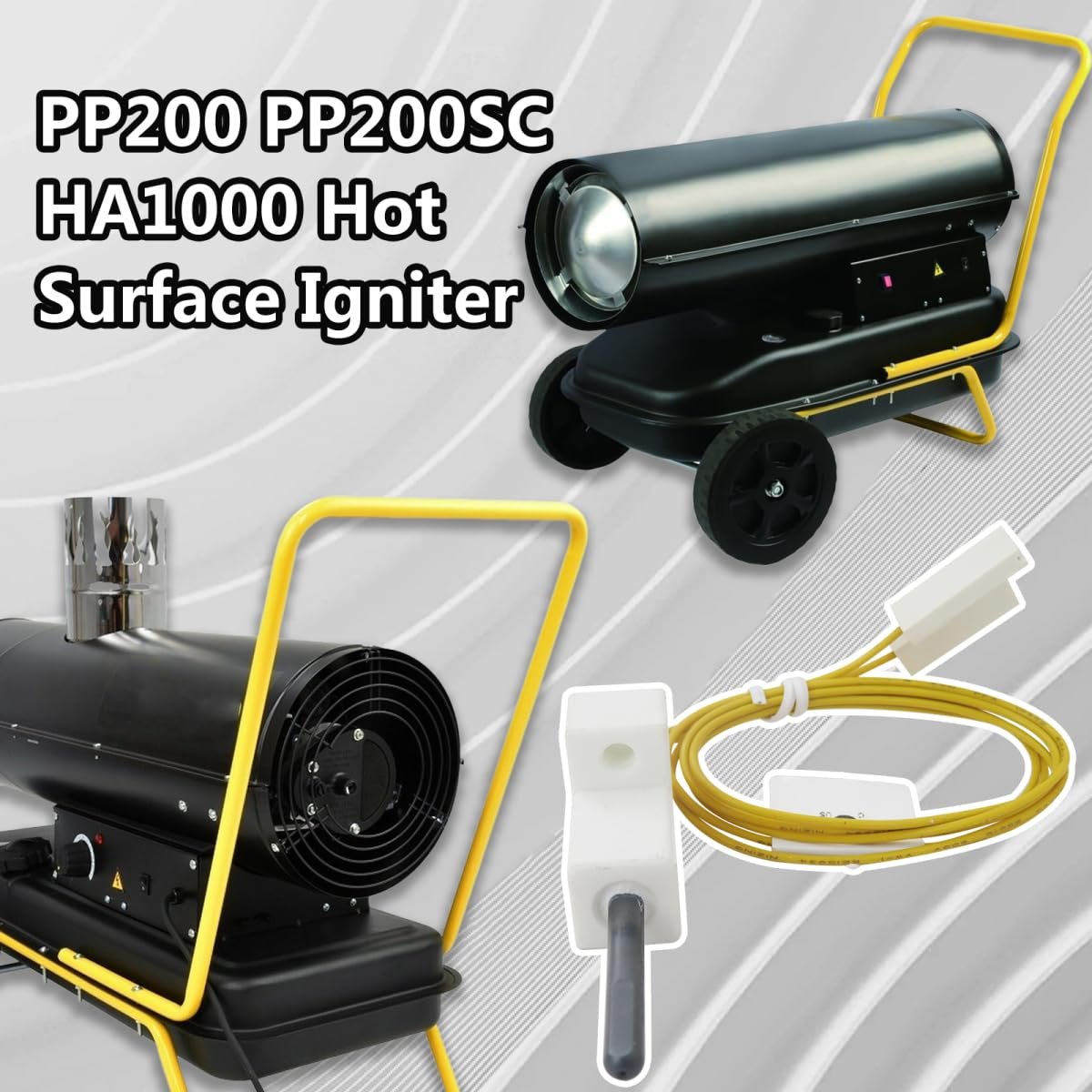 P-p200 Hot Surface Igniter For Master Heater B50h B50j B55 B55bt B55ct B60 B70d B70dt B110b B110bt B115 B115ct B115t B150j