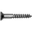 Flat Head Brass Wood Screw 8x2 Phillips Drive Partially Threaded Model 385710 