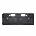Ni1068164 Factory Style Front Bumper License Plate Mounting Bracket Compatible With Nissan Leaf 2018-2022 Matte Black