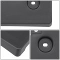 Ni1068164 Factory Style Front Bumper License Plate Mounting Bracket Compatible With Nissan Leaf 2018-2022 Matte Black