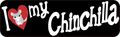 10in X 3in I Love My Chinchilla Magnet Car Magnetic Truck Pet Magnets Sign By Stickertalk 