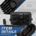 Auto Dynasty Full Led Projector Front Bumper Driving Fog Light Lamps Compatible With Ford F-150 2015-2020 Driver And Passenger