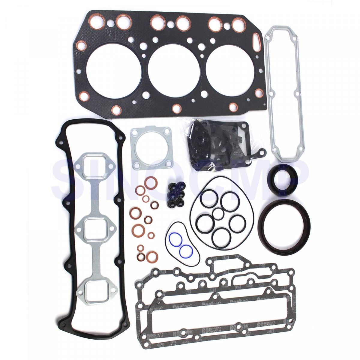 3tn100 3tn100e Engine Gasket Kit Daewoo Takeuchi Loader For Yanmar 3