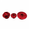 Xljoy Cnc Aluminum Engine Timing Oil Filter Plugs For Honda Trx400ex Trx450r Er Atv