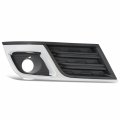 Auto Dynasty With Fog Lamps Gm1039148 Front Light Bezel For Chevrolet Traverse Lt 2013-2017 Passenger Right Side Matte Polished 