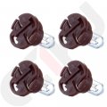 10pack Warm White T4 7 Neo Wedge Halogen Light Bulb Super Bright Instrument Panel Gauge Cluster Dashboard Bulbs 