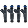 Secosautoparts 4pc Fuel Injectors Compatible With Ford Focus Escape Contour I4 Mercury 0280155703 Fj718