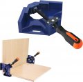 Single Handle 90 Degree Right Angle Clamp Adjustable Aluminium Alloy Quick Grip Corner Clip Tool For Woodworking Welding Photo 