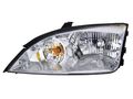 Headlightsdepot Headlight For Ford Focus 2005-2007 Chrome Housing Halogen Includes Left Driver Side Headlamp Assembly 