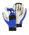 Farmer Bob S Parts 2 Pair Of Large Bald Eagle Waterproof Lined Hi-visibility Pigskin Mechanic Glove 2152tw 