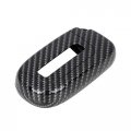 X Autohaux Tpu Car Smart Key Remote Flip Fob Cover Shell Protective Case For Jeep Carbon Fiber Pattern