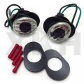 Smt-clear Flush Mount Led Turn Signals Light For Kawasaki Zzr600 Zzr 600 2005 2006 B00rue0itc