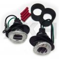 Smt-clear Flush Mount Led Turn Signals Light For Kawasaki Zzr600 Zzr 600 2005 2006 B00rue0itc