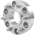 6x5 To 6x135 Wheel Adapters 1 5 In Bore 78 1mm 87mm For Cadillac Escalade Chevy Silverado 1500 2pcs Silver Aluminum Hubcentric 