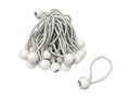 6 White Bungee Balls 50 Pack 