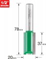 Trend Craft Pro 1 2 Shank Straight Router Cutter Bit-ref C030dtc Diameter 20mm Cutting Length 50mm Tungsten Carbide Tipped 1 2