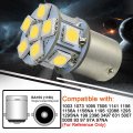 Ruiandsion 1156 Light Bulbs 2pcs 6v Ba15s Led Rv Lights Warm White 5050 12smd For Back Up Reverse Turn Signal Tail Non-polarity