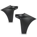 Front Bumper End Cap Extension Left Right Side For Chevy Silverado 1500 2019-2022 Gm1016110 Gm1017110 Black 