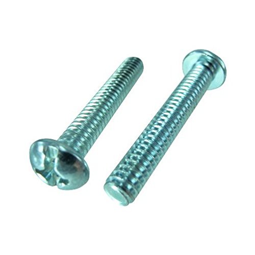 1 4-20 X 4 In Zinc Plated Round Head Phillips Machine Screws Pack Of 12