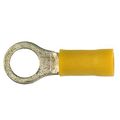 K4 10 Hole Yellow Ring Terminal For 10-12 Gauge Wire Qty 12 Pack 