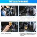 X Autohaux 2 Set 83 Inch Front Suspension Bump Stop Struter Bump For Bmw 640i 3 0l L6 Gas 2012-2018 No 31336789374 Rubber