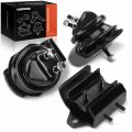 A-premium 3pcs Engine Motor Mount And Transmission Set Compatible With Infiniti Qx4 2001-2003 Nissan Frontier 2000-2004