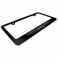 Ipick Image Made For Chrysler Logo Black Metal License Plate Frame 200 300 Pacifica