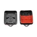 Keyless Remote Case For Ford E-350 Super Duty 2004 3 Button Plastic Shell Lock Unlock And Alarm Functions Red White Blue Color