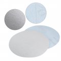 Uxcell 10 Pcs 7-inch Aluminum Oxide White Dry Hook And Loop Sanding Discs Flocking Sandpaper 1000 Grit