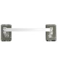 Mirart 18 Inch Self-stick Mirrored Acrylic Towel Bar 