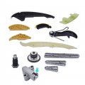 Gxywady 13 Pcs Timing Chain Kit Tensioner Guide Rail Oil Pump Replacement For Jetta Golf Passat Audi A4 Tt Seat Alhambra Leon