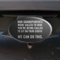 You Re Being Called To Sit On Your Couch Oval Tow Trailer Hitch Cover Plug Insert