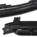 G-plus Bumper Grille Compatible With 2013 Chevy Malibu Textured Dark Gray Plastic 22869137 Gm1036149