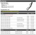 Gas Tank Fuel Filler Neck Compatible With 1999-2010 Ford F-350 Super Duty Diesel With Styleside Bed Only