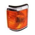 Ford Bronco 1990 1991 Side Marker Light Assembly Driver Black And Chrome Trim Replacement For Fo2520108 E9tz13201e 
