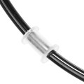 An3 28 90 Degree M10x1 Motorcycle Racing Bike Atv Hydraulic Brake Line Oil Hose Pipe Fitting 220cm Length Black 1set 