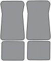 Die Cut Cutpile Complete Carpet Floor Mats Fits 1977-1981 Pontiac Catalina Dark Blue 