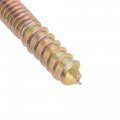 Uxcell 1 4-20 X 1-3 4 Hanger Bolts Double Head Dowel Screw For Wood Furniture 20pcs