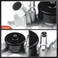 A-premium Enigne Water Pump W Gasket Compatible With Jeep Wrangler 2012-2018 Jk 2018 Dohc 3 6l 68079412ab 68079412ac 68079412ad
