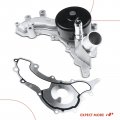 A-premium Enigne Water Pump W Gasket Compatible With Jeep Wrangler 2012-2018 Jk 2018 Dohc 3 6l 68079412ab 68079412ac 68079412ad