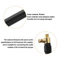 Flexible Stainless Steel 200cm 79 Tire Valve Connect Pipe Air Chuck Inflator Extension Rubber Hose For Car Motorbike Quick