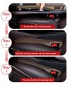Mberfitu 2 Pack Car Seat Gap Filler Universal For Suv Truck To Fill The Between And Console Crevice Blocker Stop Things From