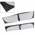 Gxywady Insulated Blackout Rear Door Window Covers Replacement For Transit Van 1 Pair 2015-2022