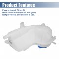 X Autohaux Coolant Radiator Reservoir Tank 8e0121403a Overflow Expansion Bottle With Cap And Sensor For Audi A4 Quattro